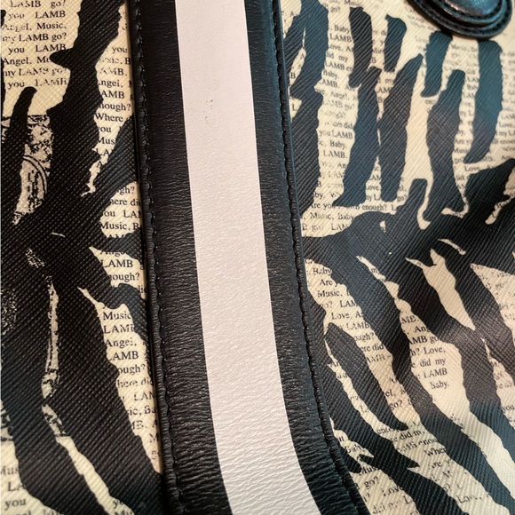 L.A.M.B. Zebra Bucket Handbag - Picture 9 of 15